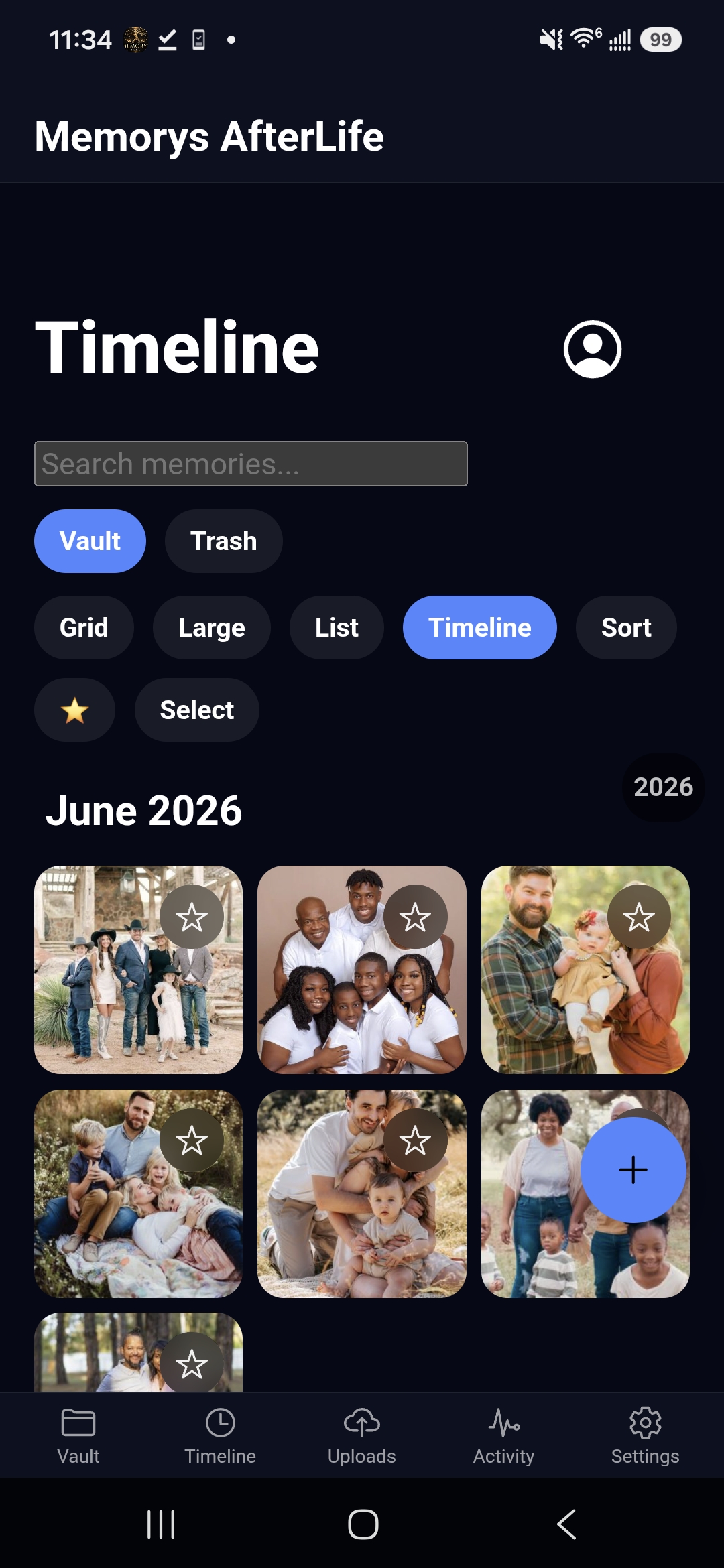 Memory's Afterlife Mobile App