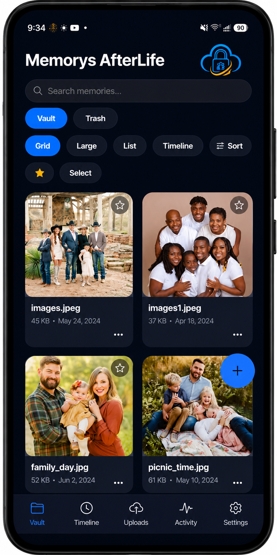 Memory's Afterlife Android App