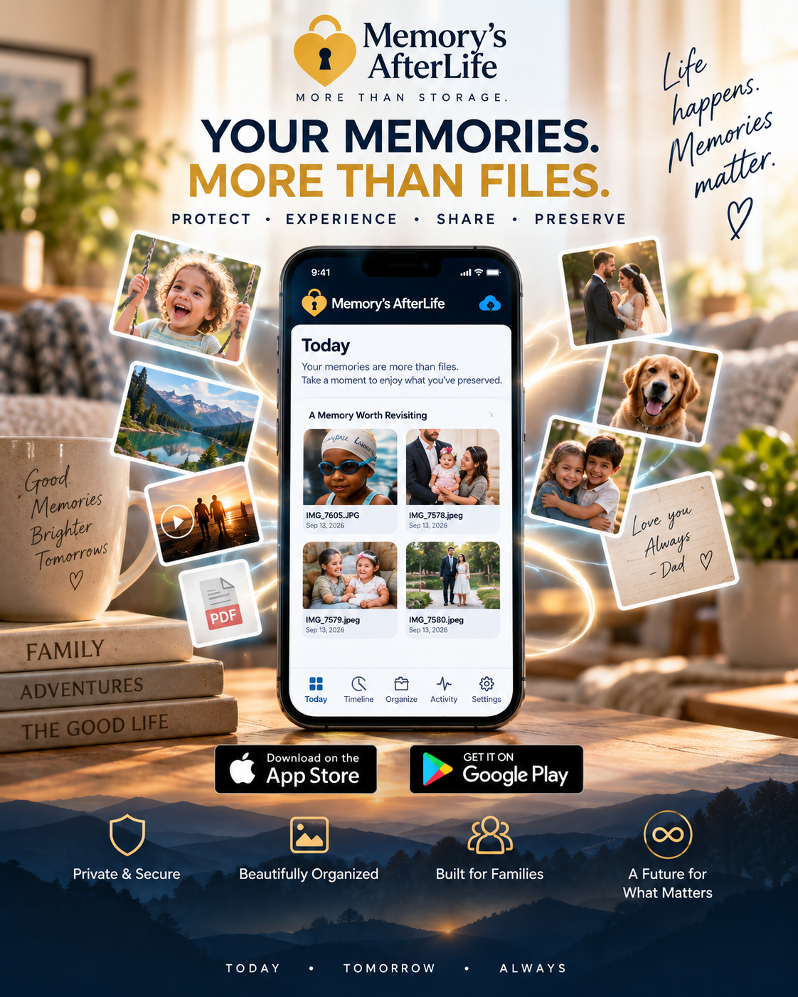 Memory's AfterLife — your memories are more than files